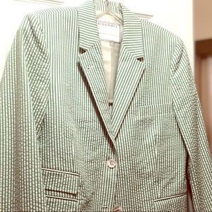 Brooks Brothers Black Fleece Seersucker Blazer